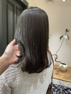 クレオヘア インターナショナル 八丁堀店 olive greige