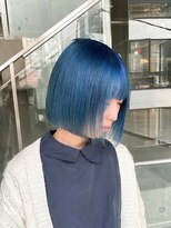 ヲタク(wotaku.)&nbsp;ブルーカラー恐竜カラーターコイズブルーダブルカラーブリーチ