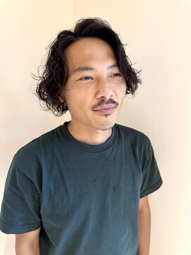 リノア 鵠沼海岸(LINOA) カルマパーマ/ベリーショート/ダークアッシュ/ニュアンスパーマ