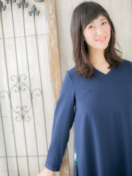 ルナス 福岡天神(LUNAS) 天神/髪質改善/ベビーバング×グレージュカラー!大人波巻きe