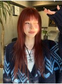 【masa】フィットするオン眉とピンクオレンジカラー！