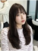 レイヤーカット/韓国ヘア/顔周りカット