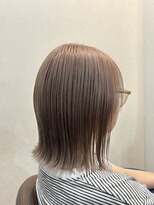 ポール 行徳店&nbsp;抜け感100% ピンクベージュボブ