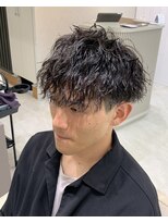 ヴェルデ(VERDE)&nbsp;縦落ちツイストスパイラルパーマ　マッシュ