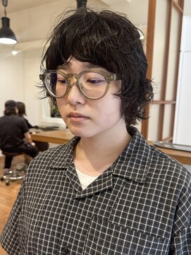 ユートゥイーズ つくば(U too e's) 顔まわりが可愛いミニボブパーマ　〈riko〉