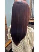 リブ バイ アベイル(LIB by Abeille)&nbsp;バーガンディー/レイヤーカット/髪質改善