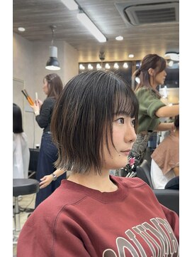 ティエル 町田店(tiel) 【顔周りレイヤー】大人レイヤーボブ