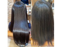 クラウドナインフォーヘアー(cloud9 for hair)の雰囲気(パサついた髪もこの通りのネオメテオストレート♪)