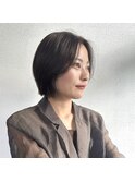 レイヤーボブ　20代～４０代　似合わせ　大人スタイル