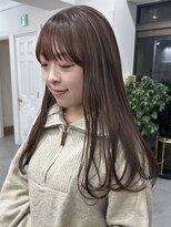 グリーン 高田馬場(green)&nbsp;【SANA】ワンカールロング×まろやかブラウンカラー