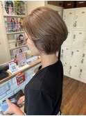 どんな顔型でも似合う*小顔ショートボブ