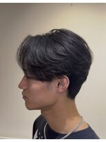 ビビット 大宮店(Vivid)&nbsp;曲がる縮毛矯正／センターパート／大宮／イケメン／黒髪