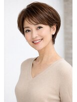 リーフ 焼津店(LeaF)&nbsp;白髪染めでも若く見える髪型