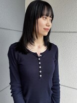 ヘアーアイストゥーレ(HAIR ICI TRE) ストレートパーマ ミディアムレイヤーフェイスレイヤーウルフ