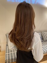 オーガニックエコ 川越(organic+eco) 20代30代レイヤーカット/イルミナカラーベージュ+髪質改善