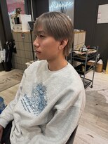 ハイセンス(HISENSE)&nbsp;メンズカラーミルクティーベージュシースルーマッシュ【GIA】