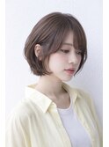 ナチュラルショートボブ×耳掛けショート20代30代40代池袋