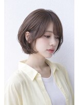 ワゴンバイアフロート(Wagon by afloat) ナチュラルショートボブ×耳掛けショート20代30代40代池袋