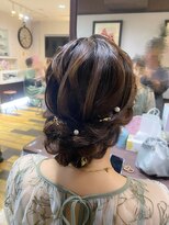 セットサロン ラビッシュポー(Setsalon RabichePow) アップスタイル