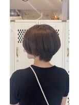 ヘアリゾート エーアイ 浅草ROX店(hair resort Ai)&nbsp;丸みのある大人ショートボブ