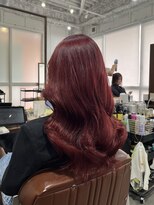 アオゾラヘアーカミノウラ(AOZORA HAIR kaminoura)&nbsp;チェリーレッド
