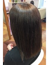 美容室フランヴェール ナチュラルストレート