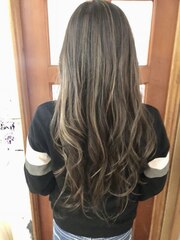 ロングヘアネオウルフスタイル