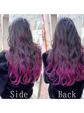 あるじゃんすー さいたま店 ピンクパープル#シールエクステ#ラベンダーピンク#エクステ#大宮