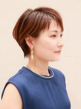 ヘアーフォトギフト(HAIR×PHOTO gift.) 大人かわいい／ショートスタイル／くびれショート／ショートボブ