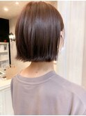 福山市美容院人気caaryキャアリー切りっぱなし外ハネボブ