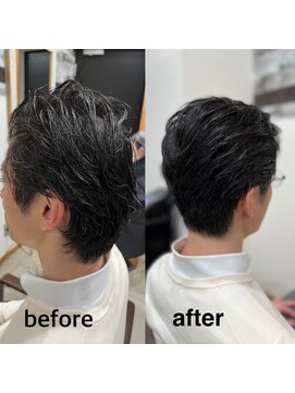 ディッシュ 五反田(dish) 五反田美容室☆さっぱり爽やかメンズカット