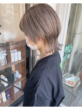 ナット(Nat) WOLF×silver beige
