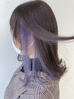 マーレ(mare)&nbsp;purple インナーカラー