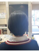 ヘアークリアー 春日部&nbsp;大人可愛いクビレショート/襟足スッキリ/ふんわり/30代40代50代