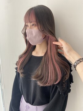 アライブ キチジョウジ(ALIVE Kichijoji) ALIVE Kichijoji /　イヤリングカラー×ホワイトピンク