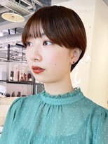 アイティーバイアルバム 下北沢店(IT by ALBUM)&nbsp;ブラウンショート_大人ガーリーチョコレートプリカール_ba413201