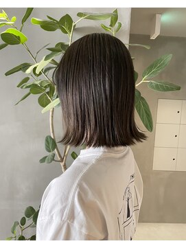 ハウ 心斎橋(how) ミニボブ/ショート/ショートヘア/前下がりボブ/ぱつっとボブ