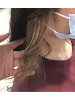 ラフ 難波店(LAFF) #黒髪#ボブルフ#ネビージュ#小顔#ワンレン