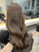 カラーラバー 自由が丘(COLOR LOVER) マロンショコラ コリアンスタイル レイヤーロング/20代30代40代