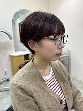 キュオンシア(CUEON. ciea) マッシュショート×秋ピンク