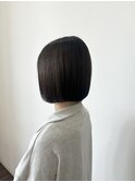 切りっぱなしボブ
