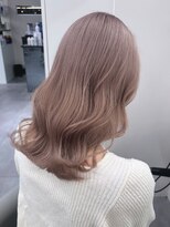 ベレーザ 渋谷(BELEZA)&nbsp;10294秋色くすみベージュシャギーボブレイヤーオリーブベージュ