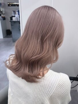 ベレーザ 渋谷(BELEZA) 10294秋色くすみベージュシャギーボブレイヤーオリーブベージュ