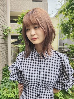 クラス(CLASS)の写真/ハイトーンカラーや透明感カラーは畠山にお任せください◎丁寧なカウンセリングでデザインカラーをご提案♪