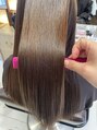 アース 鶴岡店(HAIR&MAKE EARTH) 艶髪はプレミアムストレートとヘアケアで育てられます。