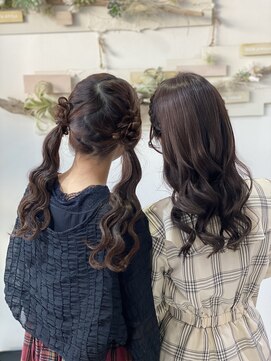 ヘアセットサロンエッジ(Edge) お友達と一緒に推しのライブに