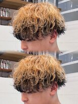 髪屋 紬 メンズ/メンズパーマ/メンズカット/波巻きパーマ