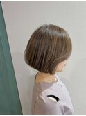 ボブ/白髪ぼかし/髪質改善/30代/40代/50代/60代/グレージュ
