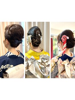 【木場駅徒歩3分/着付け】丁寧なカウンセリングが好評!特別な日を彩るヘアセット,着付けを体験しませんか？
