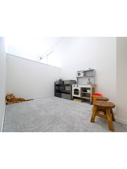 キッズスペース/幼児カットあり☆お子様連れのママさん大歓迎！忙しいママさんへ朝ラクstyleをご提案♪